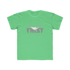 Kids Tee with Silver Logo