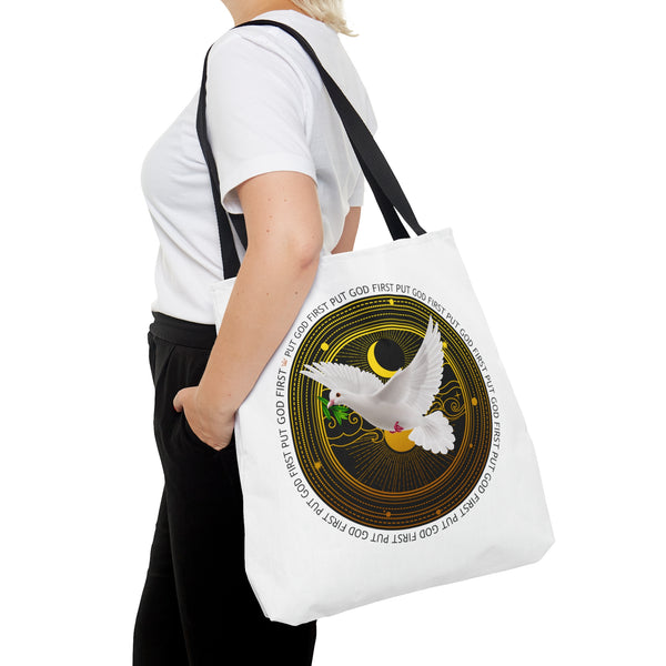 Tote Bag with Dove Design