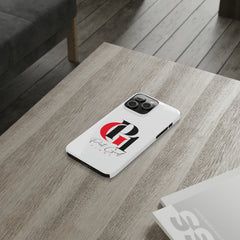 Slim Phone Case with Red and Black Logo