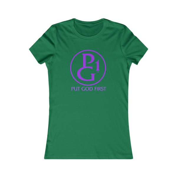 Women's Favorite Tee with Original Logo - Green