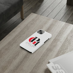 Slim Phone Case with Red and Black Logo