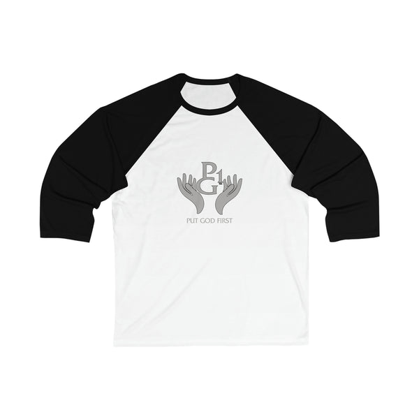 Unisex 3/4 Sleeve Baseball Tee with Palm Logo