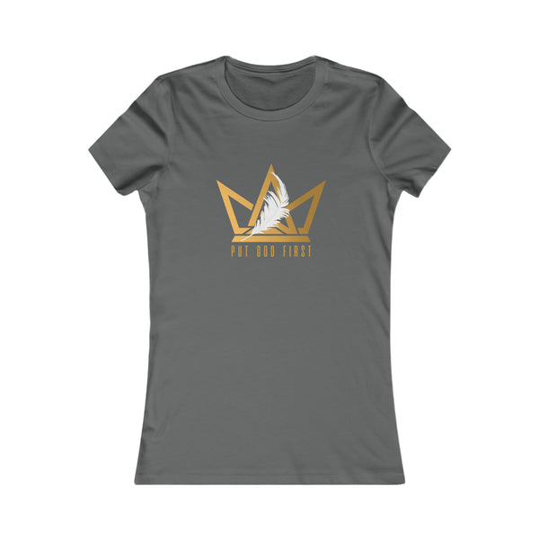 Women's Favorite Tee with Gold Logo