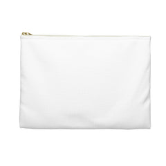 White Accessory Pouch with Horse Logo