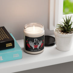 Scented Soy Candle with Palm Logo