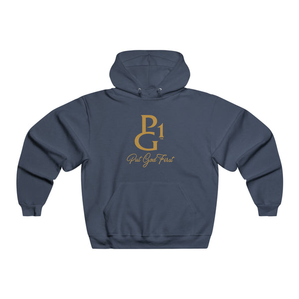 Men's NUBLEND® Hooded Sweatshirt with Vintage Gold Logo