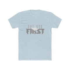 Cotton Tee with Silver Logo