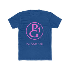 Cotton Tee with Original Logo - Pink