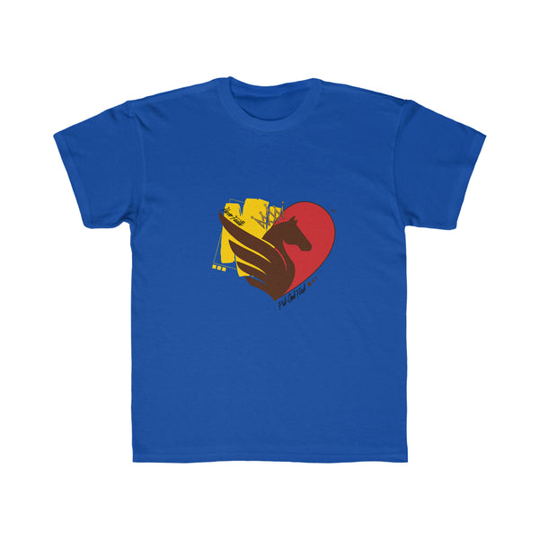 Kids Tee with Horse Logo