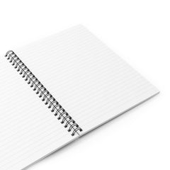 Spiral Notebook - Ruled Line with Original Logo - Black