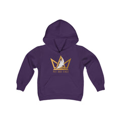 Youth Hoodie with Gold Logo