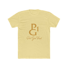 Cotton Tee with Vintage Gold Logo