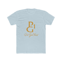 Cotton Tee with Vintage Gold Logo