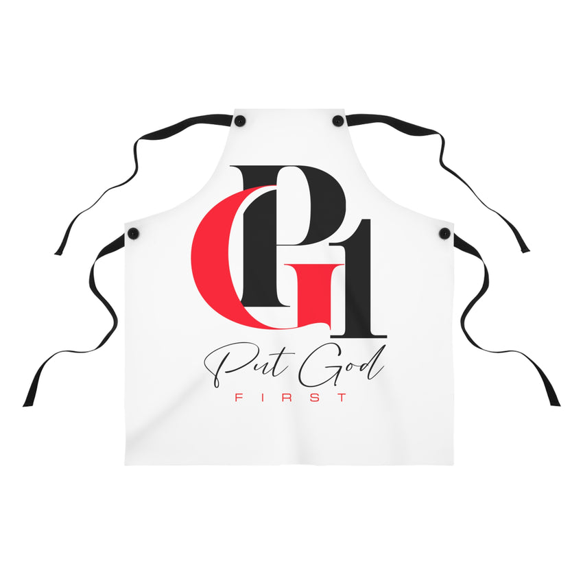 Apron with Red and Black Logo (large)