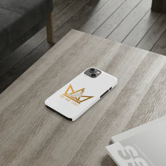 Slim Phone Case with Gold Logo