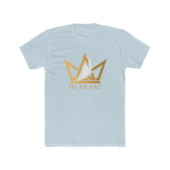 Cotton Tee with Gold Logo