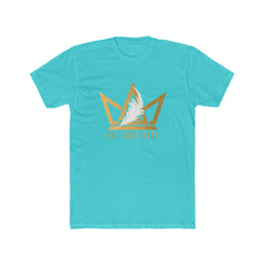 Cotton Tee with Gold Logo