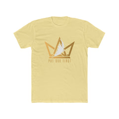 Cotton Tee with Gold Logo