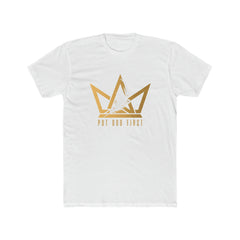 Cotton Tee with Gold Logo