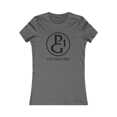 Women's Favorite Tee with Original Logo - Black