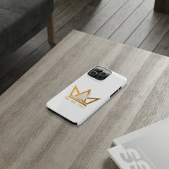 Slim Phone Case with Gold Logo