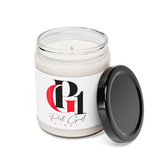 Scented Soy Candle with Red and Black Logo