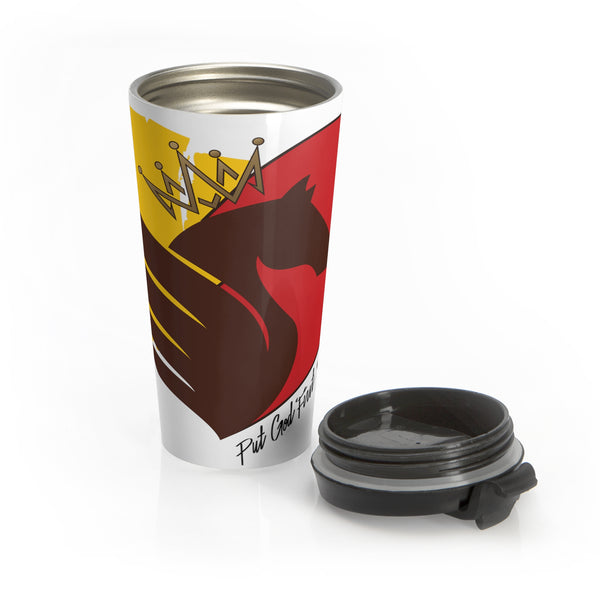 Horse Design - Stainless Steel Travel Mug