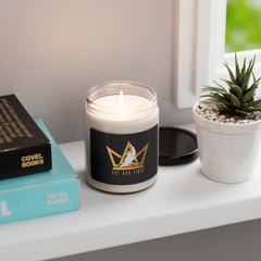 Scented Soy Candle with Gold Logo