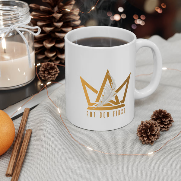 Mug with Gold Logo