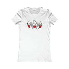 Women's Favorite Tee with Rose Logo