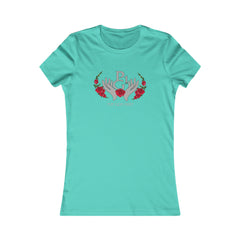 Women's Favorite Tee with Rose Logo