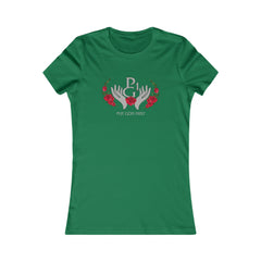 Women's Favorite Tee with Rose Logo