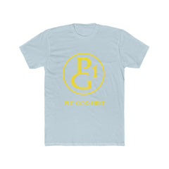 Cotton Tee with Original Logo - Yellow