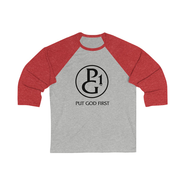 Unisex 3/4 Sleeve Baseball Tee with Original Logo