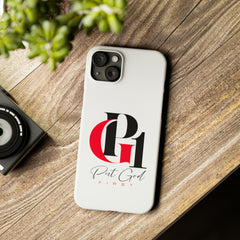 Slim Phone Case with Red and Black Logo