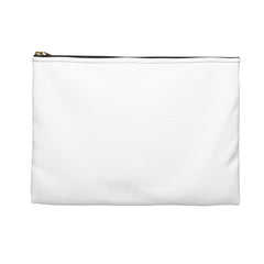 White Accessory Pouch with Horse Logo