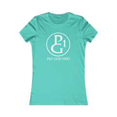 Women's Favorite Tee with Original Logo - White